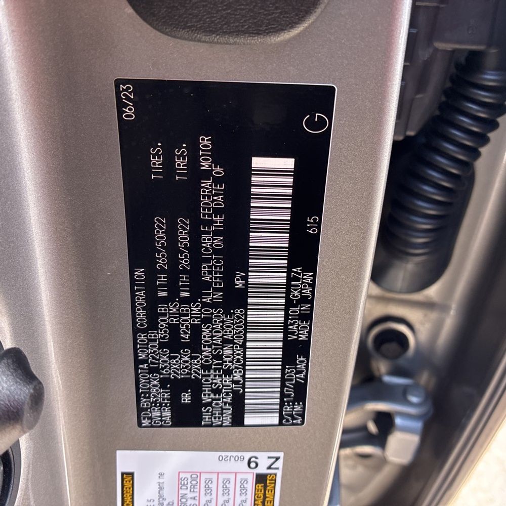2023 Lexus LX 600 F SPORT Handling