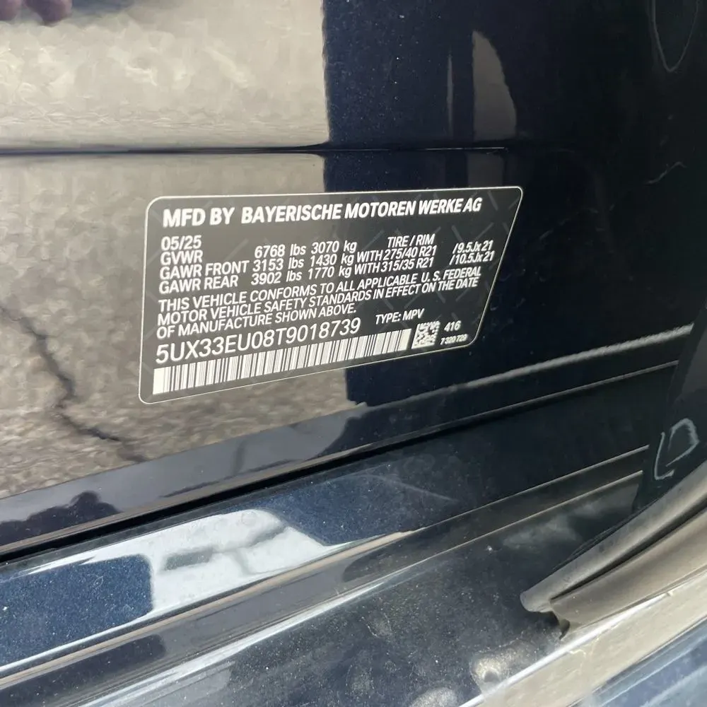 2026 BMW X5 M60i
