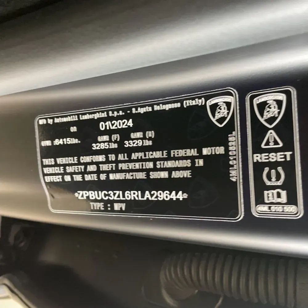 2024 Lamborghini Urus Performante