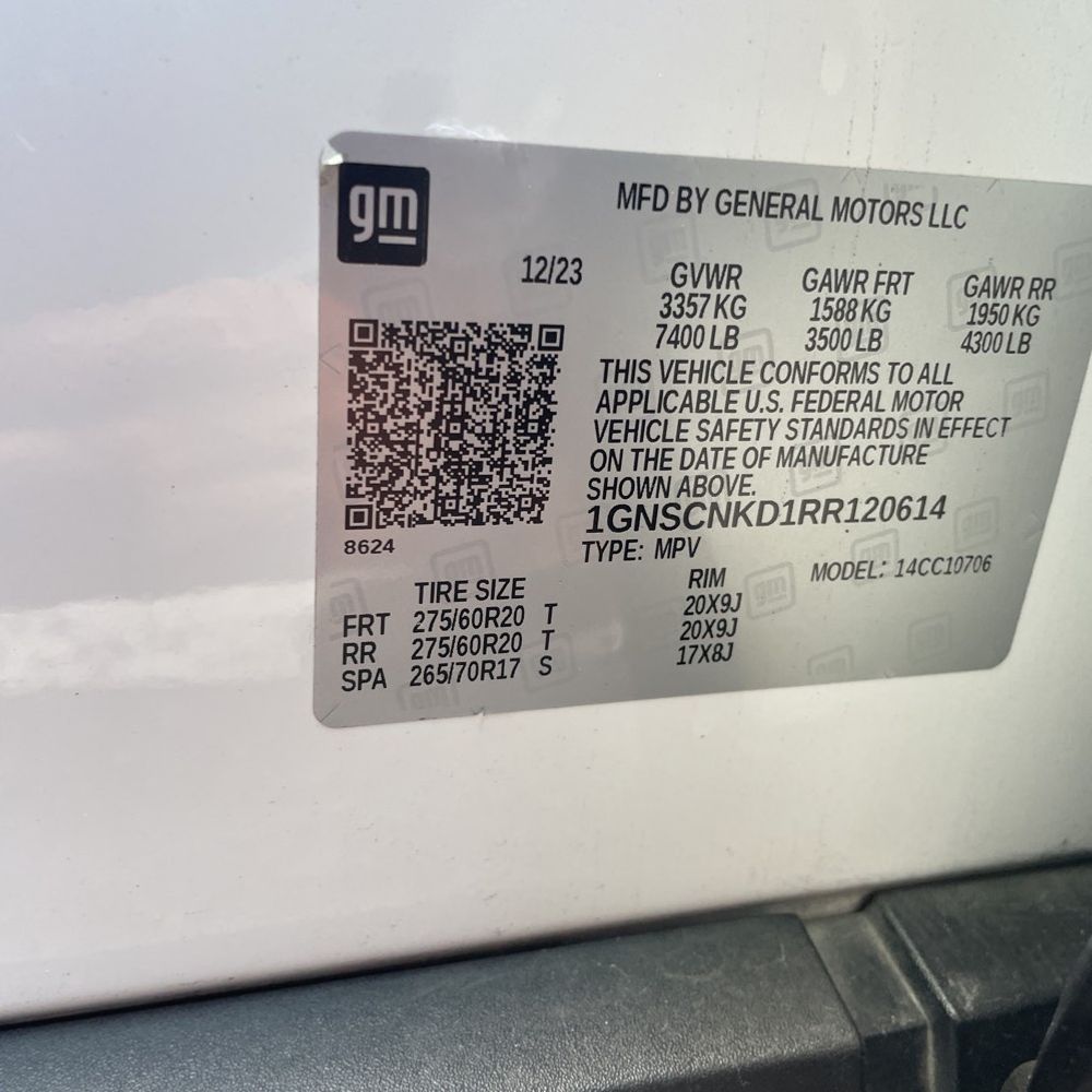 2024 Chevrolet Tahoe LT