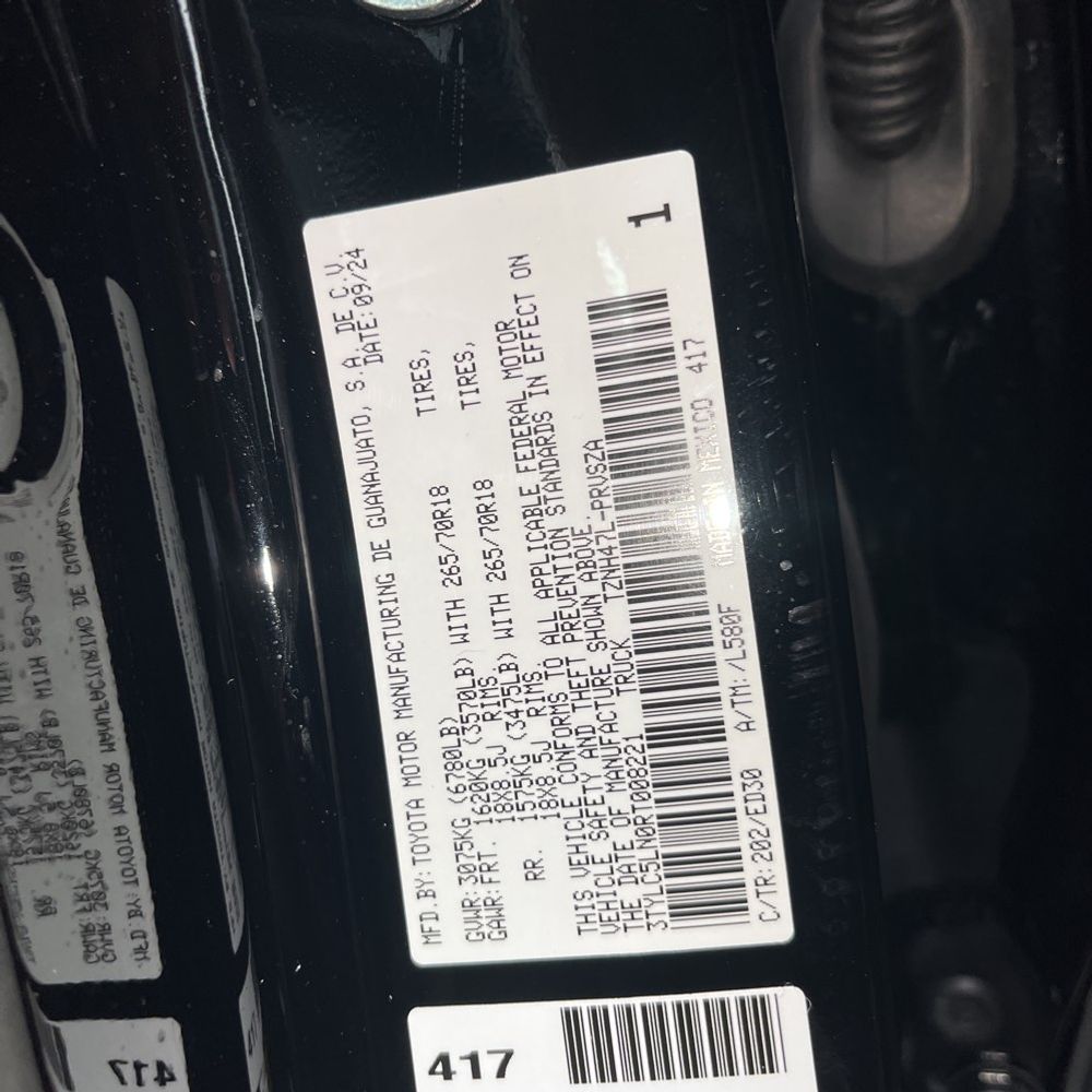 2024 Toyota Tacoma TRD Pro HV