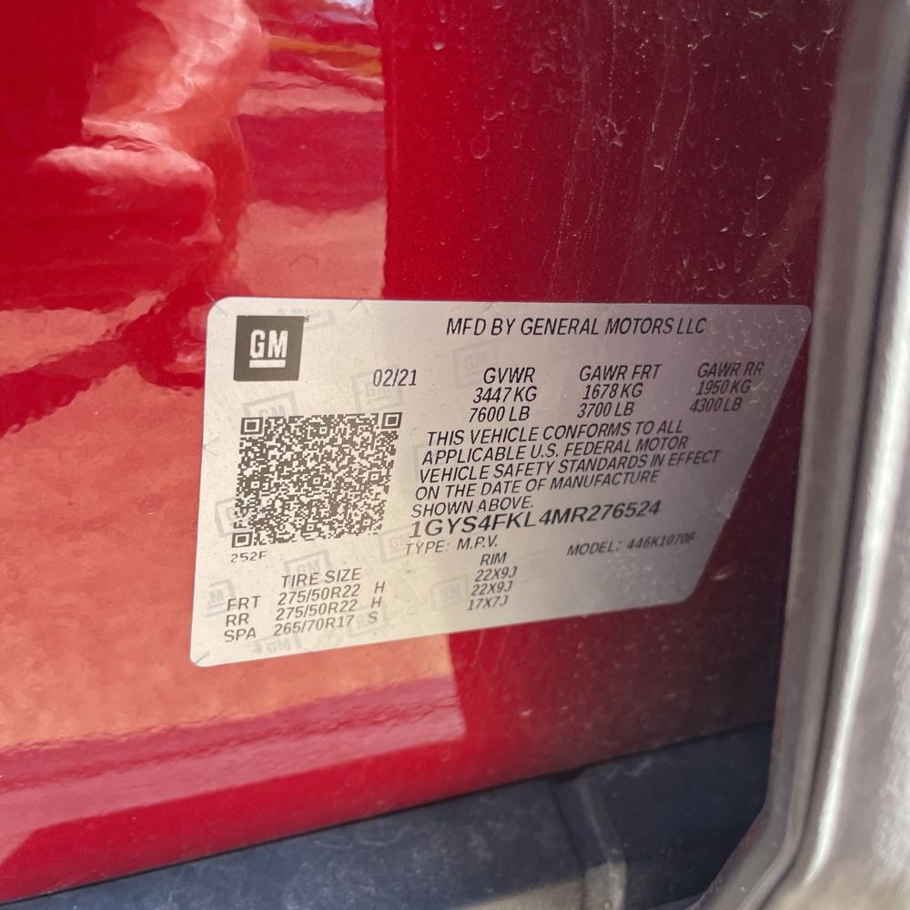 2021 Cadillac Escalade Sport