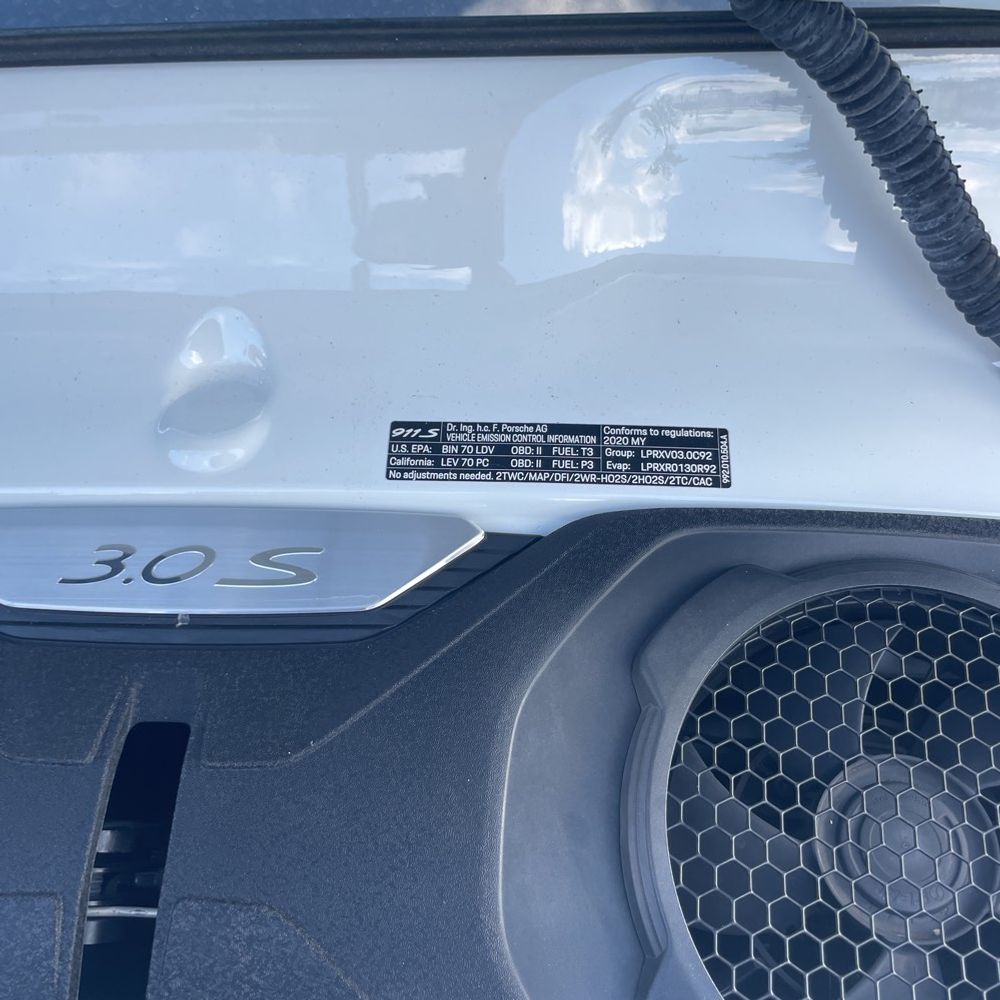 2020 Porsche 911 Carrera 4S