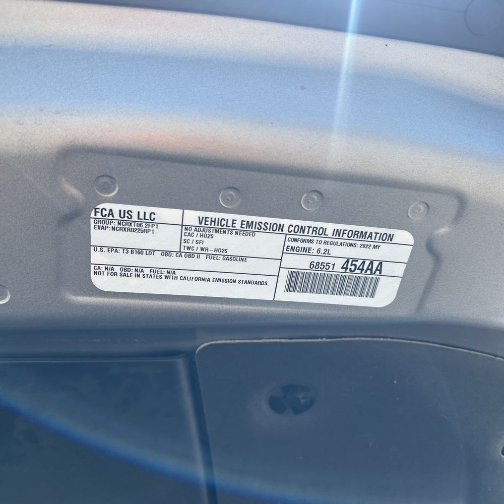 2022 Ram 1500 TRX
