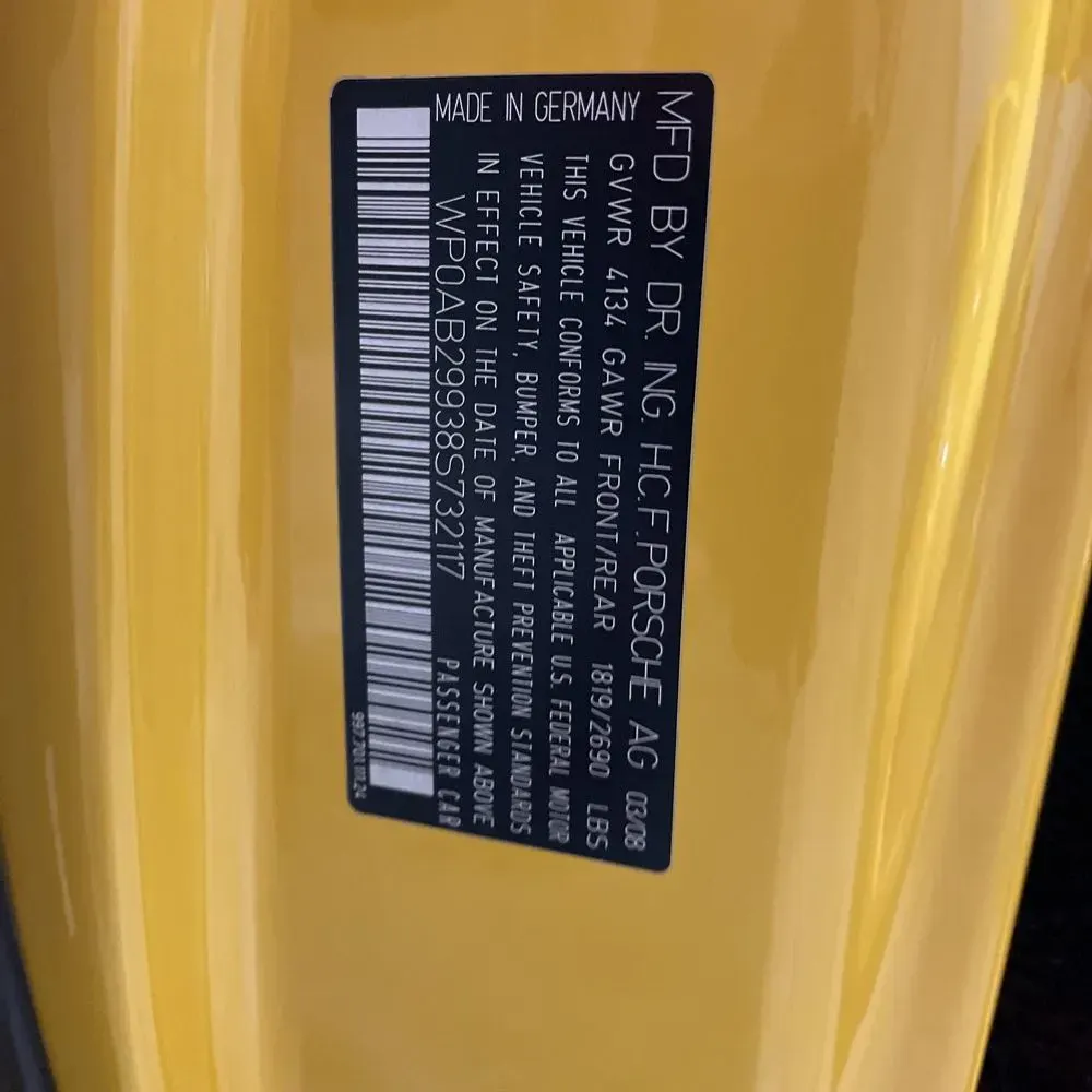 2008 Porsche 911 Carrera 4S