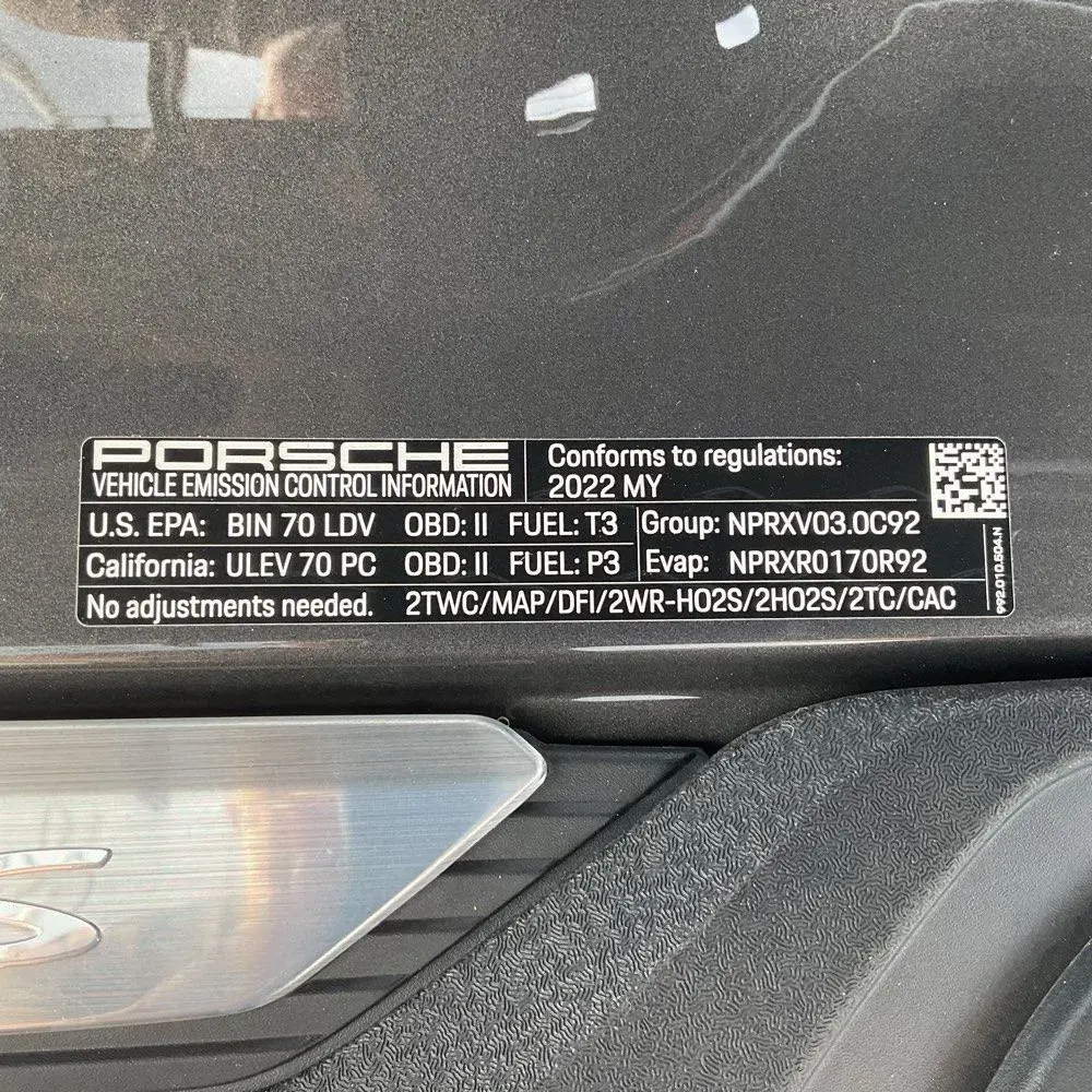 2022 Porsche 911 Carrera 4S