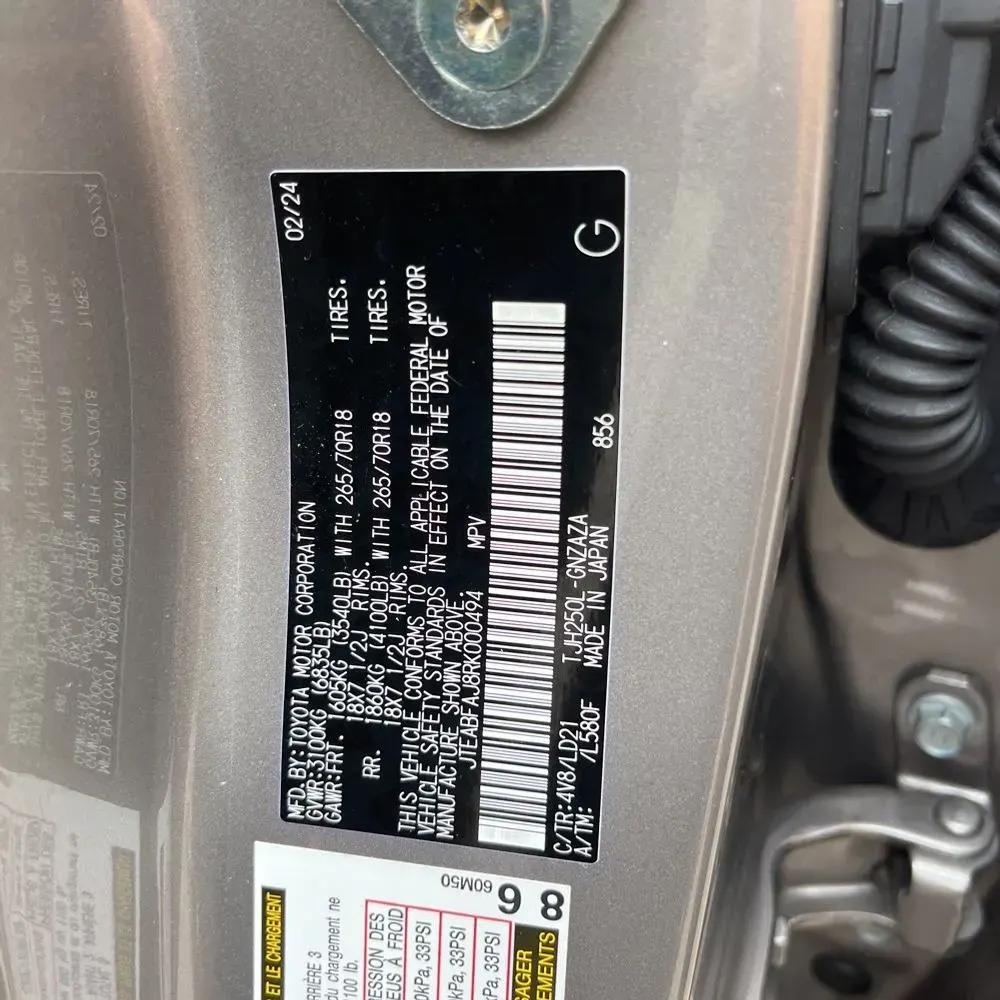 2024 Toyota Land Cruiser First Edition