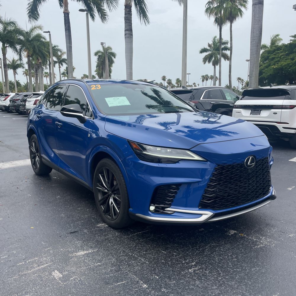 2023 Lexus RX 350 F SPORT Handling
