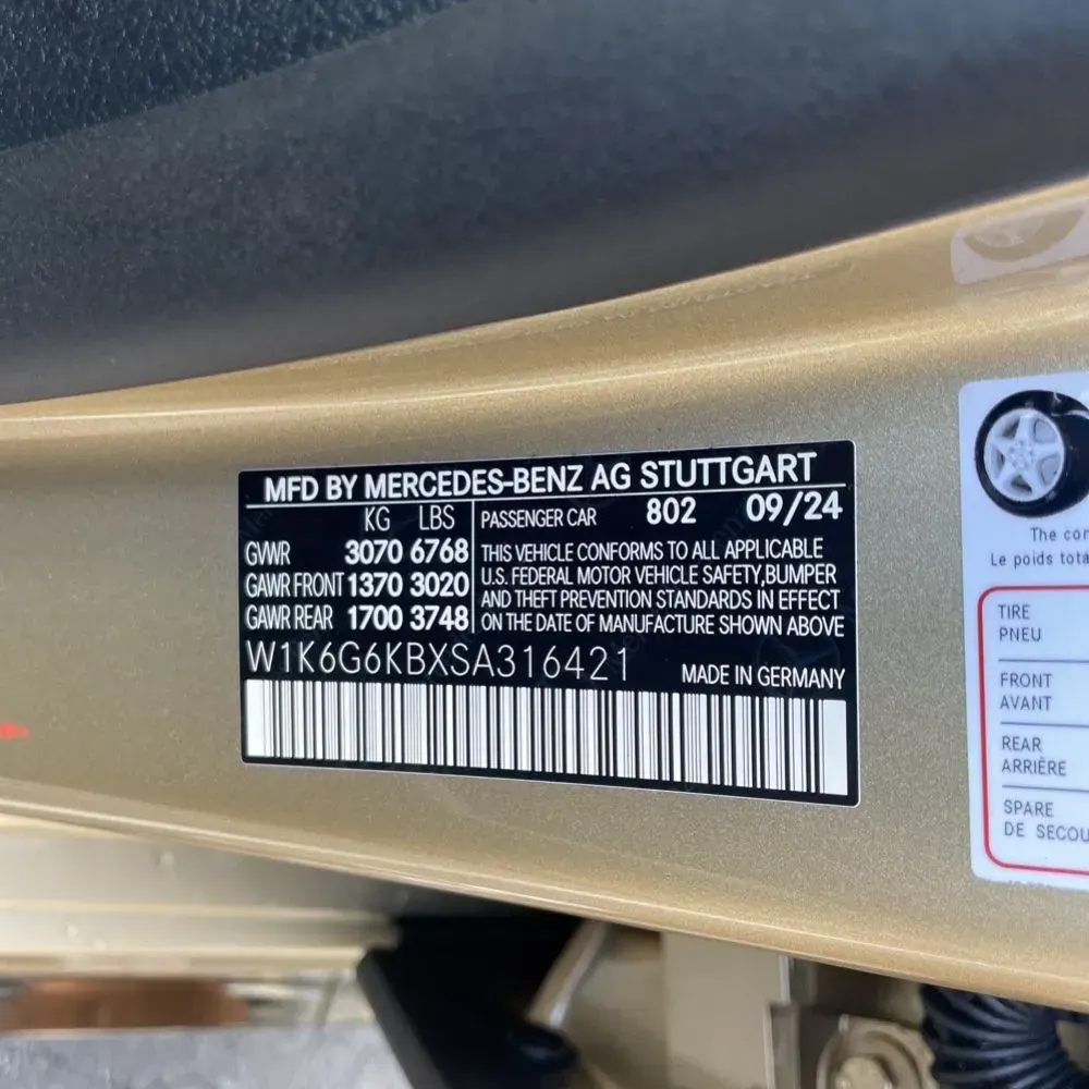 2025 Mercedes-Benz S-Class S 580e 4MATIC