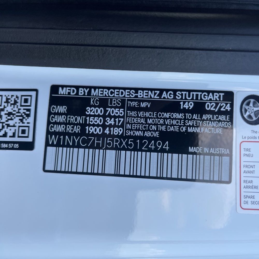 2024 Mercedes-Benz G-Class AMG G 63