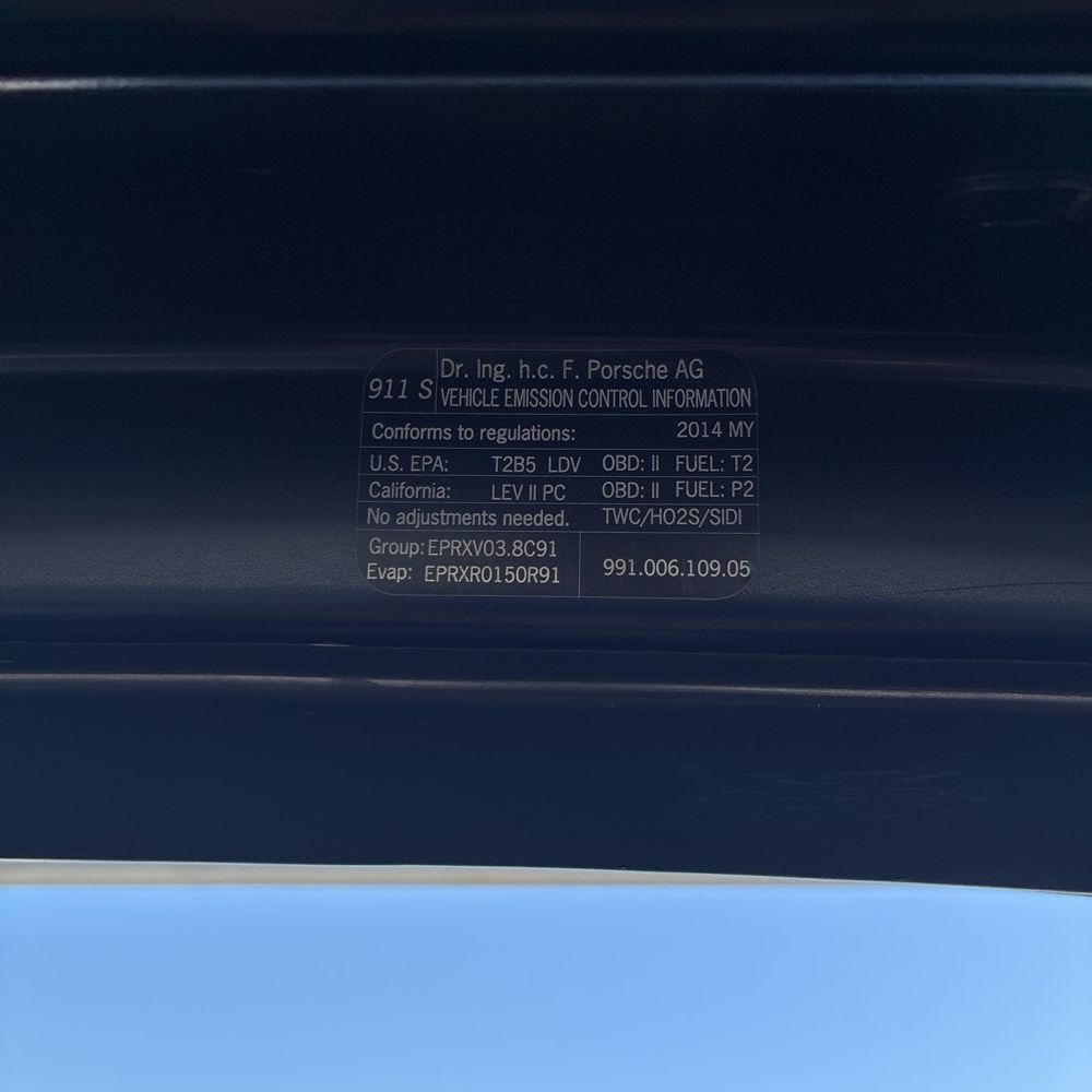 2014 Porsche 911 Carrera 4S