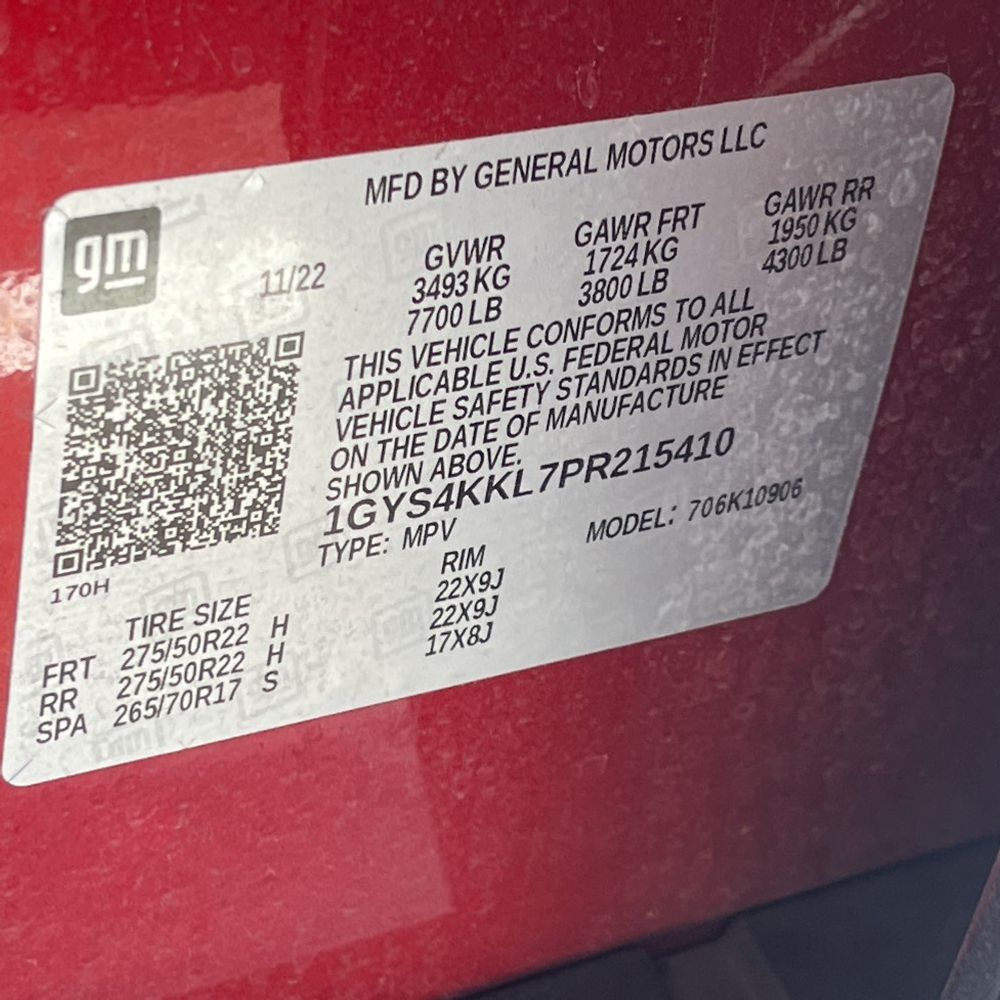 2023 Cadillac Escalade ESV Premium Luxury