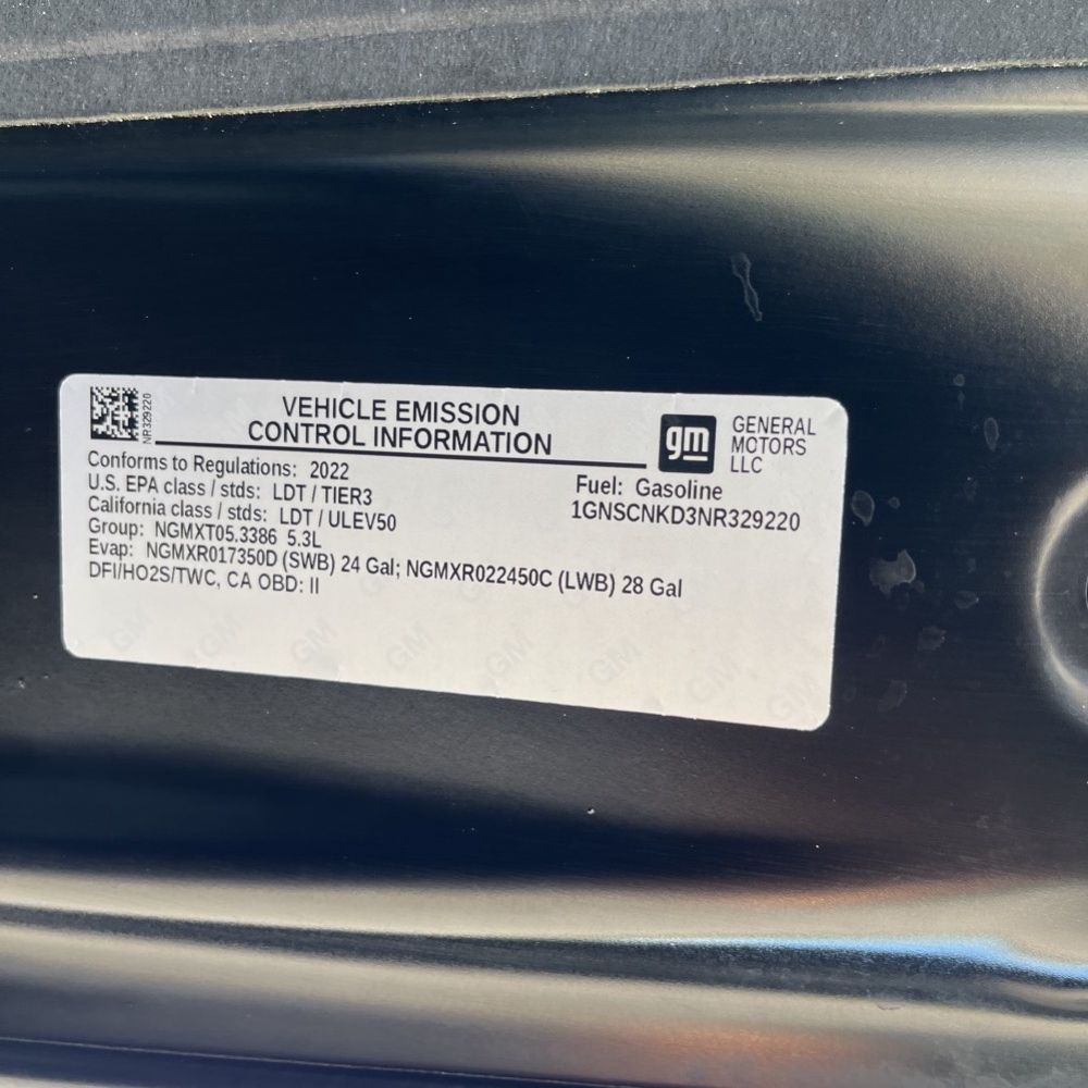 2022 Chevrolet Tahoe LT