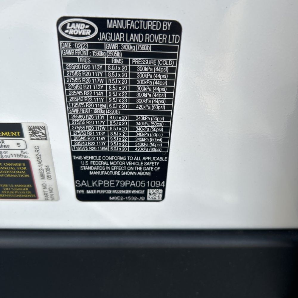 2023 Land Rover Range Rover P530 SE LWB